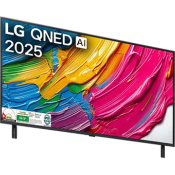 LG QNED8BA6A 8BA Series 4K Ultra HD ThinQ AI 4K Super Upscaling with Filmmaker Mode™ Dolby Atmos AI Magic Remote Control α7 AI Processor 4K Gen8 Processor WebOS 25 Smart QNED TV (2025 Edition, Black)